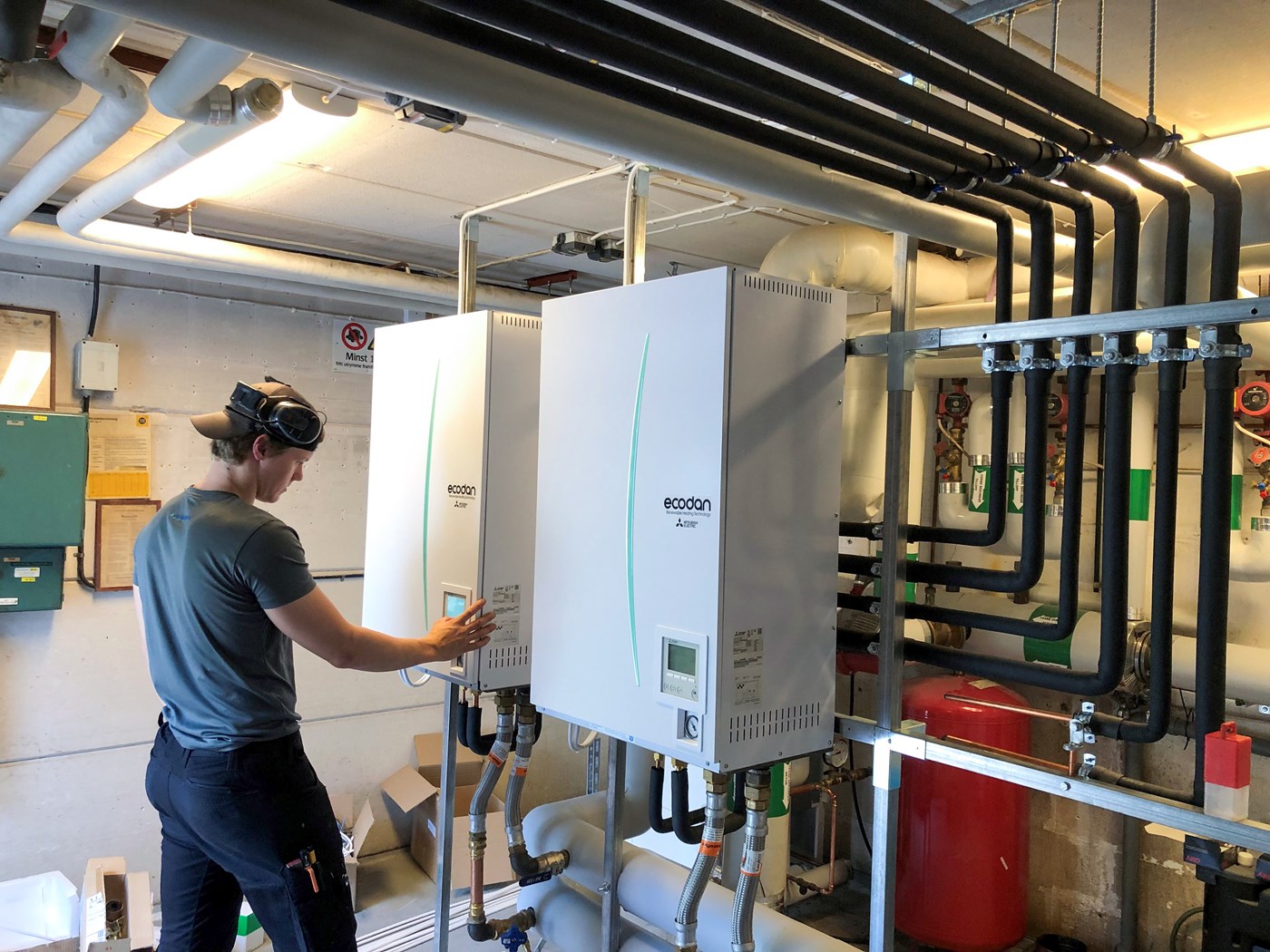 Installation av värmepumpar